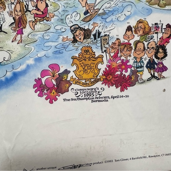SEALED Vintage Compuware 100% Club 1993 Bermuda Puzzle - Picture 5 of 9